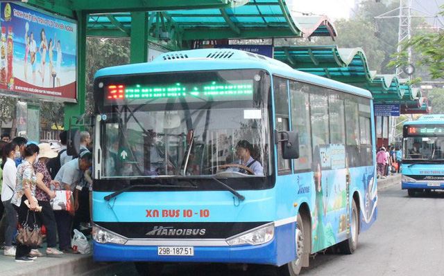 Lợi ích vàng của xe bus Hà Nội