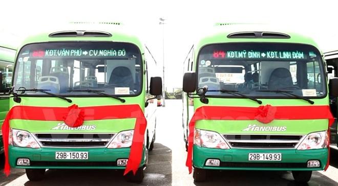 Lợi ích vàng của xe bus Hà Nội