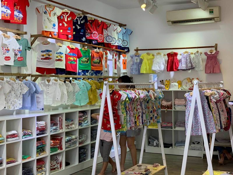 Shop bán quần áo trẻ sơ sinh đẹp nhất quận 1, TP. HCM
