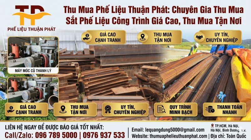Thu Mua Phế Liệu Thuận Phát