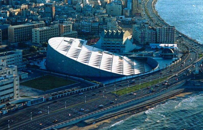 Thư viện Bibliotheca Alexandrina, Ai Cập