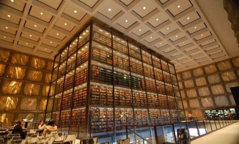 Thư viện sách quý Beinecke, New Haven, Connecticut, Mỹ