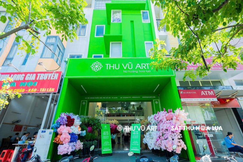 THU VŨ ART HCM - Nữ hoàng hoa lụa