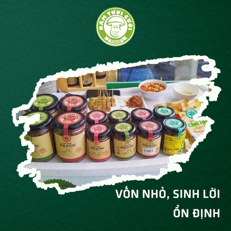 Thực Phẩm Chay Dinh Dưỡng Nấm Tươi Cười