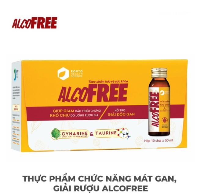 Thực phẩm chức năng mát gan giải rượu AlcoFree