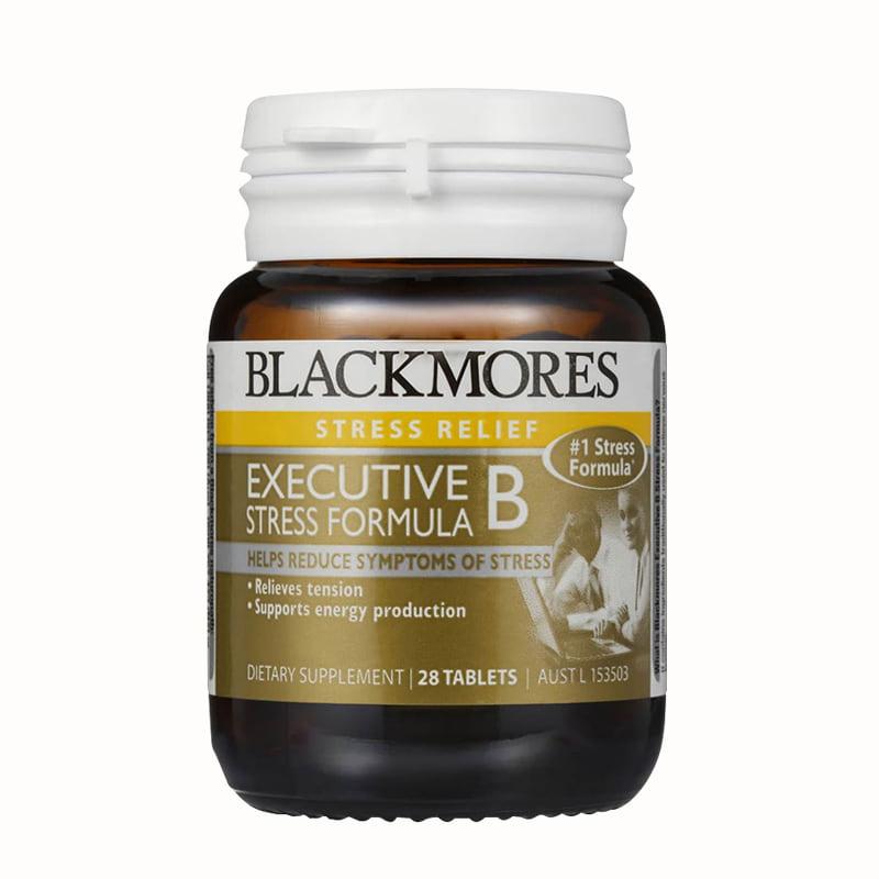 Thực phẩm chức năng viên giảm stress Blackmores Executive B Stress Formula 28v