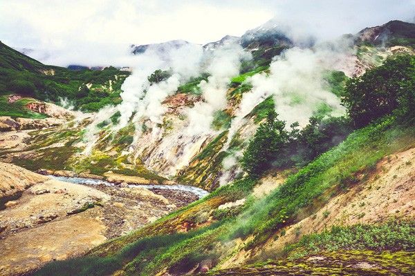 Thung lũng Chết Kamchatka, Nga