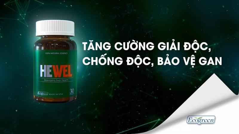 Hewel là sản phẩm nổi tiếng đến từ Mỹ, được nhiều chuyên gia y tế thế giới khuyên dùng