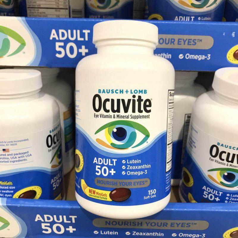 Viên uống bổ mắt Ocuvite Adult 50 + của Mỹ