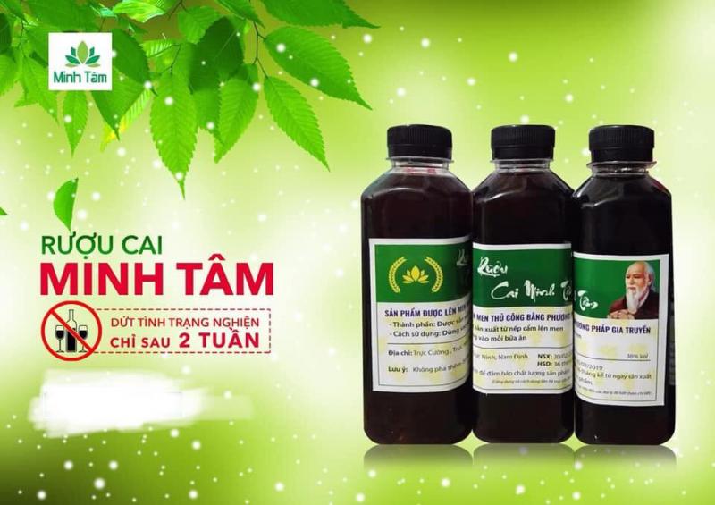 Thuốc cai rượu Minh Tâm