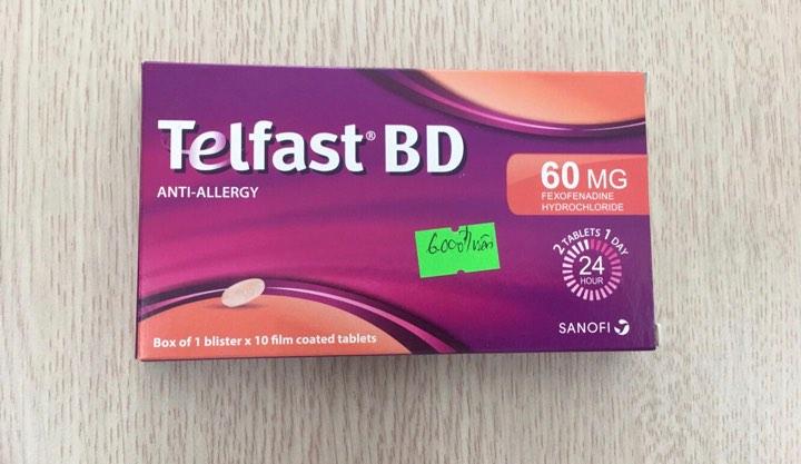 Telfast BD có tác dụng mạnh mẽ trong điều trị những triệu chứng dị ứng