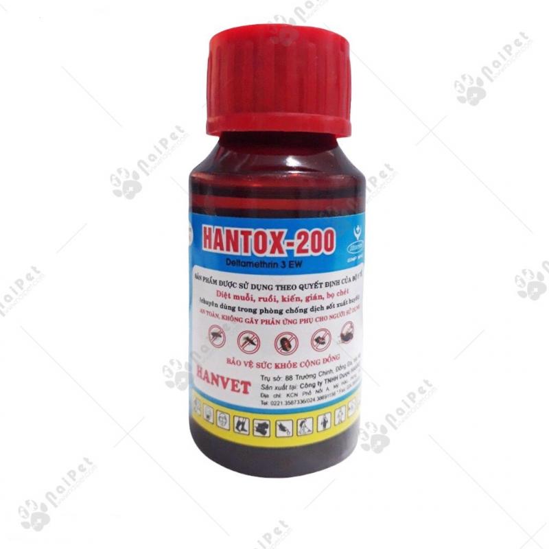 Thuốc diệt kiến và côn trùng HANTOX-200 Deltamethrin 3 EW