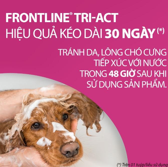 Thuốc diệt ve chó Frontline Tri-Act