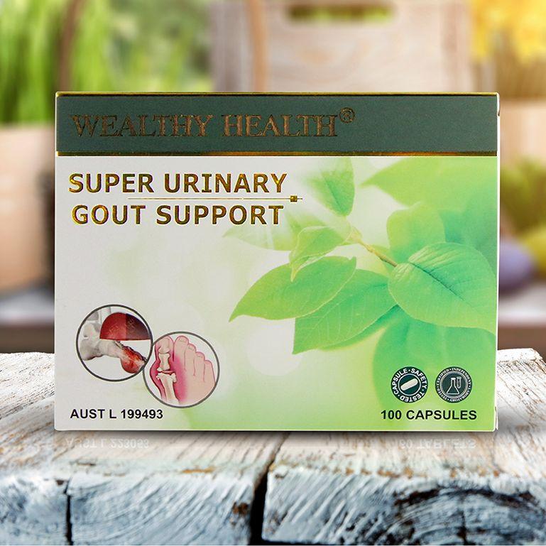 ﻿﻿Thuốc hỗ trợ trị gout Wealthy Health Super Urinary Gout Support