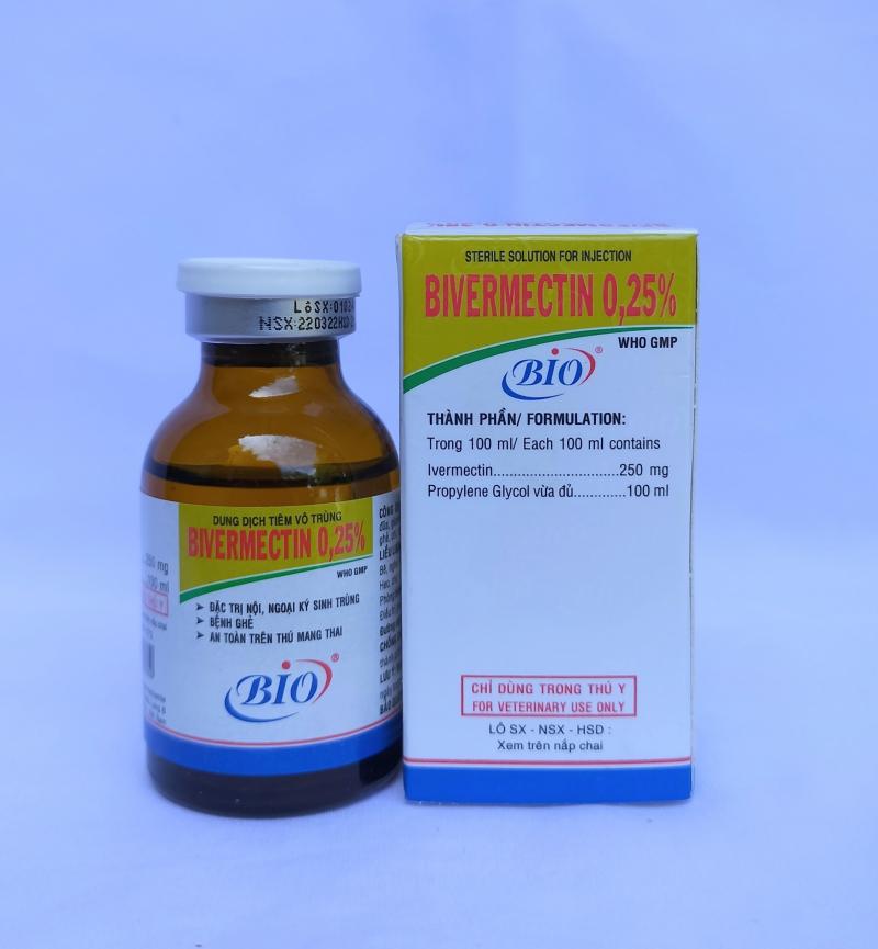 Thuốc Ivermectin trị ghẻ cho chó