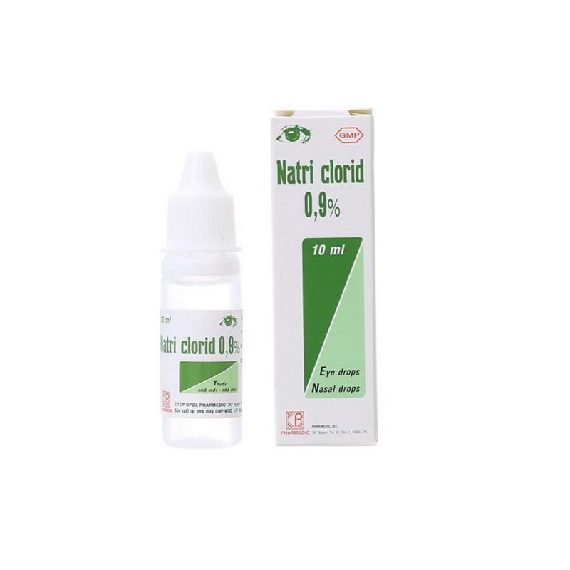 Thuốc nhỏ mắt Natri Clorid 0,9%