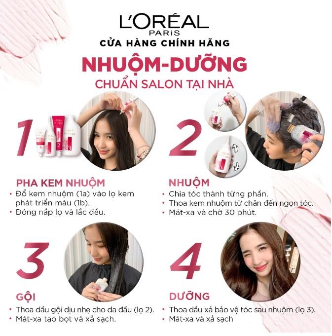 Thuốc nhuộm tóc L'Oreal Paris Excellence Crème