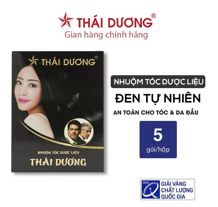 Thuốc nhuộm tóc phủ bạc dược liệu Thái Dương dạng bột