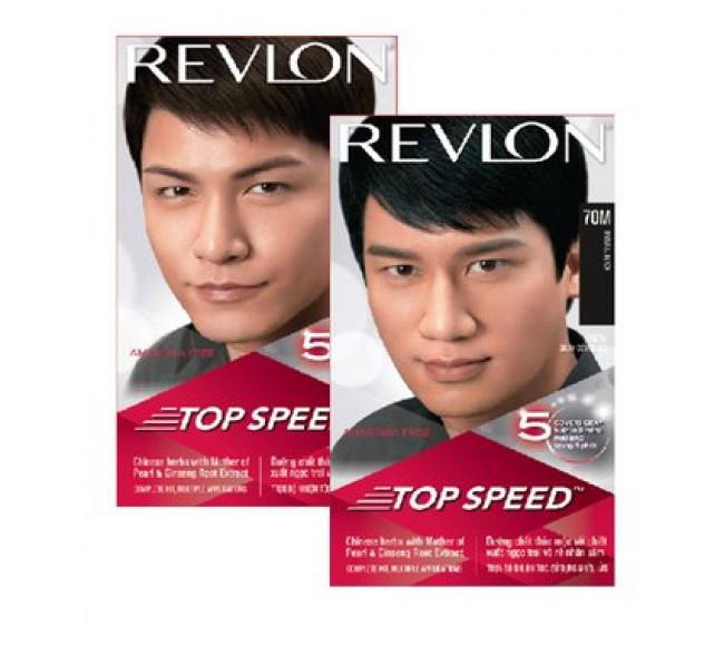 Thuốc nhuộm tóc Revlon TopSpeed dành cho nam