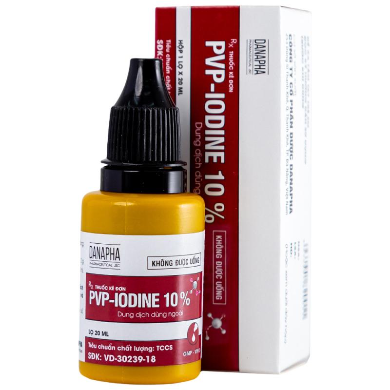 Thuốc Pvp - Iodine 10% Danapha