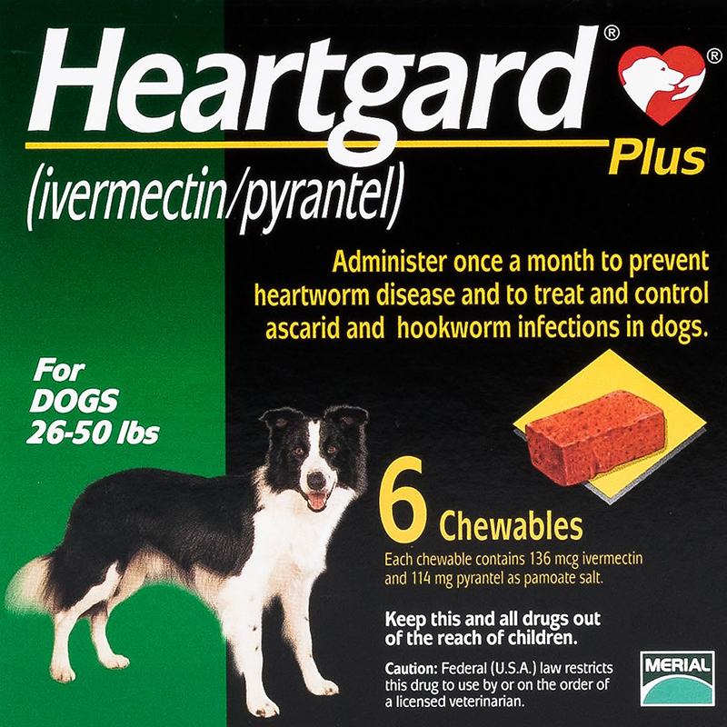Thuốc tẩy giun chó Heartgard Plus