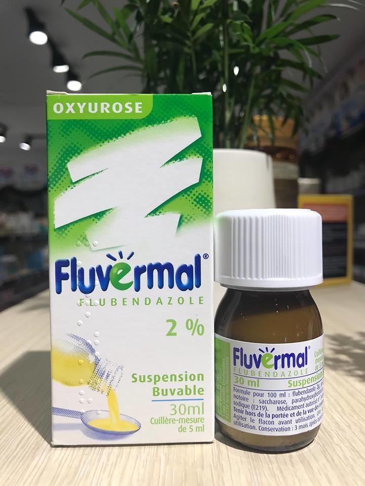 Siro tẩy giun Fluvermal 30ml – Pháp