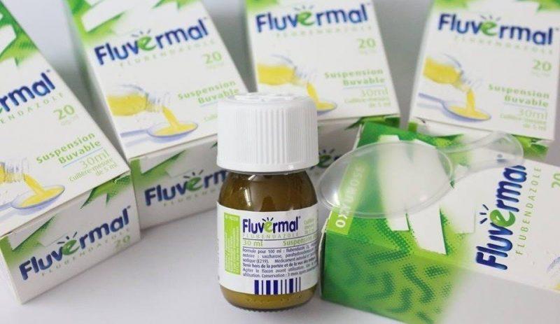 SIro tẩy giun Fluvermal 30ml – Pháp là sản phẩm tẩy giun tốt, hiệu quả mà an toàn