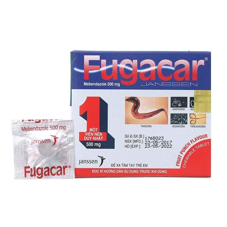 Thuốc tẩy giun Fugacar