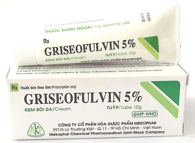 Thuốc trị lang ben Griseofulvin