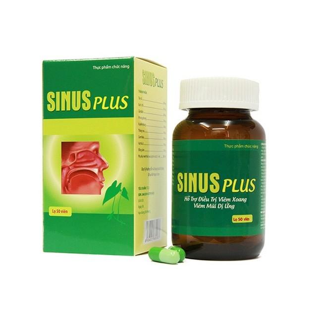 Sinus Plus - Hỗ trợ điều trị viêm xoang, viêm mũi dị ứng