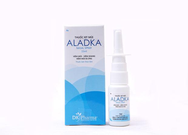 Sản phẩm xịt mũi Aladka