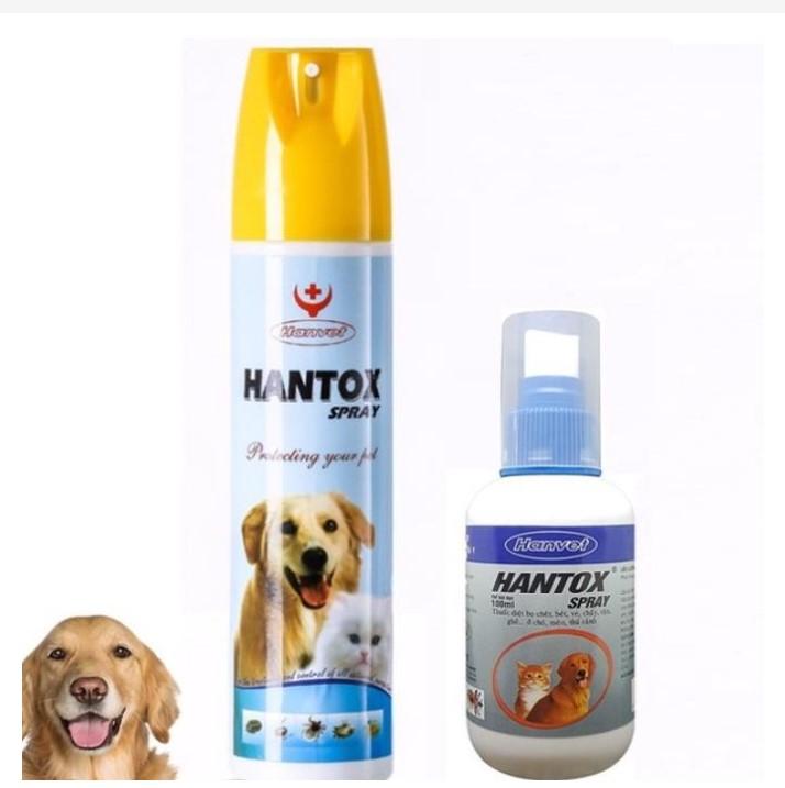 Thuốc xịt ve chó Hantox Spray