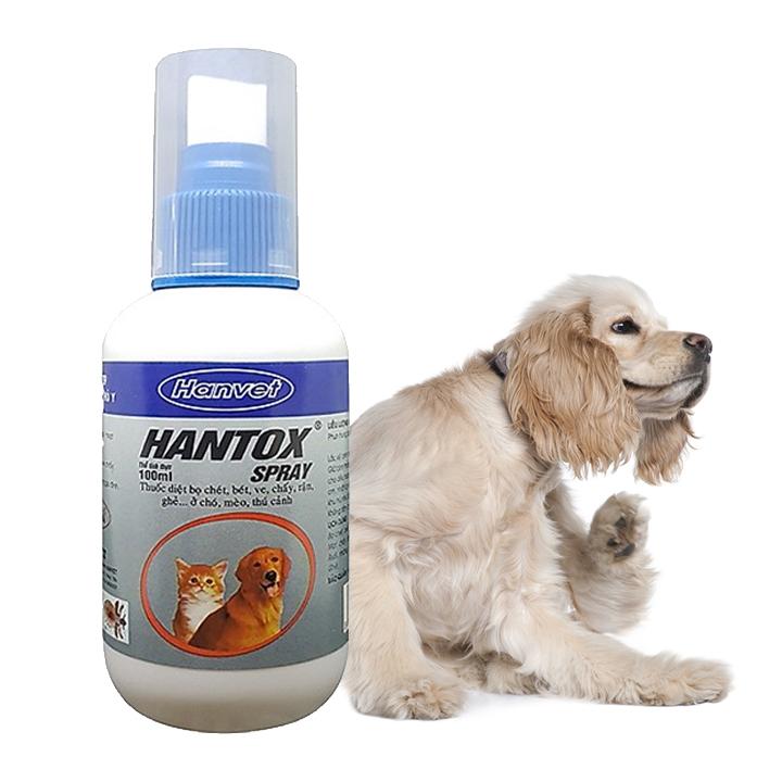 Thuốc xịt ve chó Hantox Spray