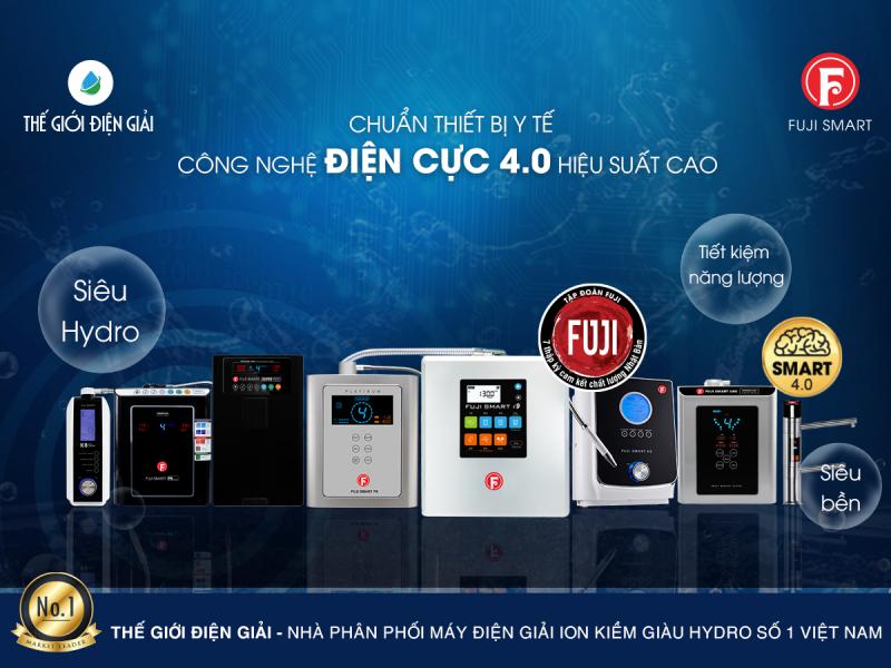 Máy lọc nước ion kiềm Fuji Smart được hàng trăm nghìn gia đình yêu thích nhờ tính năng nổi bật, chất lượng gấp 3, giá chỉ ½