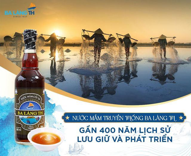 Thương hiệu Nước Mắm Ba Làng TH