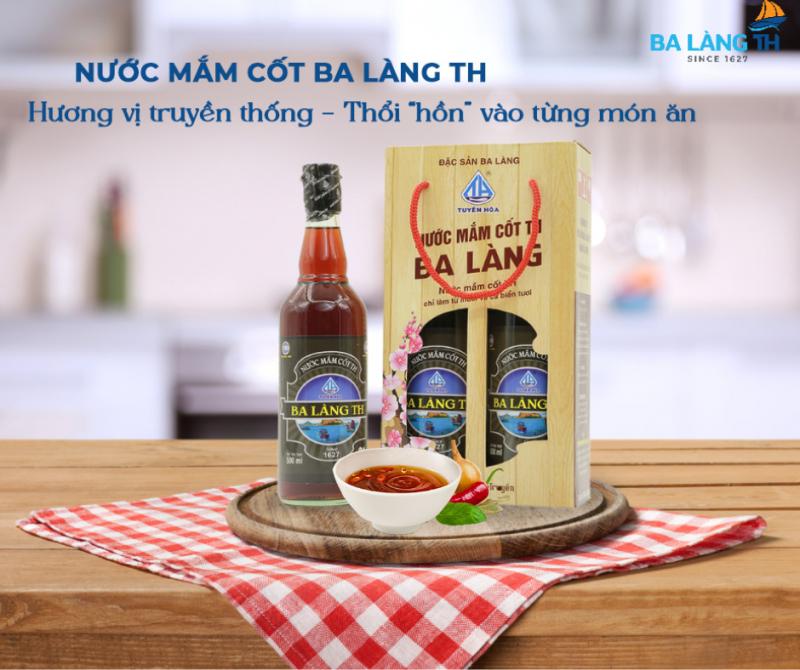 Thương hiệu Nước Mắm Ba Làng TH