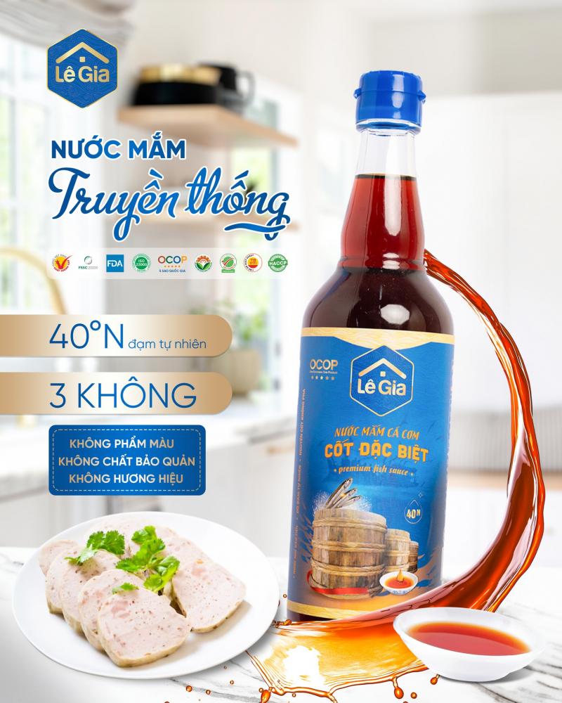 Thương hiệu nước mắm Lê Gia