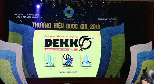 Thương hiệu ống nhựa DEKKO (Công ty TNHH Thiết bị Điện nước Phúc Hà)