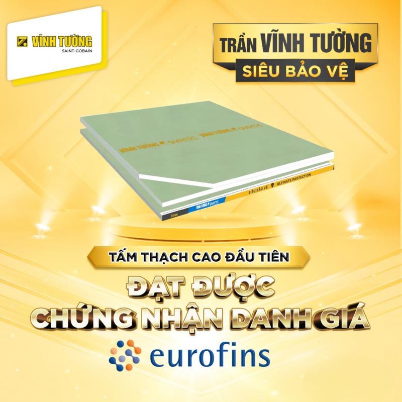 Thương hiệu Tấm thạch cao Gyproc- Vĩnh Tường