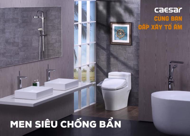 Thương hiệu thiết bị vệ sinh Caesar