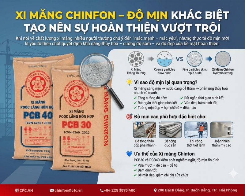 Thương hiệu Xi măng Chinfon