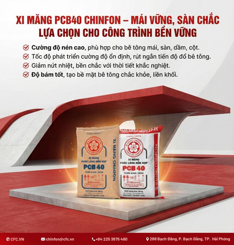 Thương hiệu Xi măng Chinfon