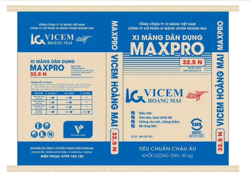Thương hiệu Xi măng Vicem Hoàng Mai