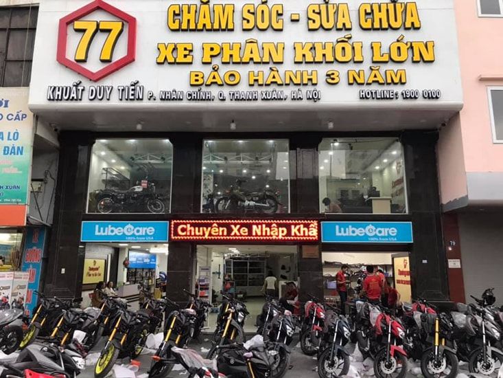 Top 9 Cửa hàng sửa chữa xe máy uy tín nhất tại Hà Nội