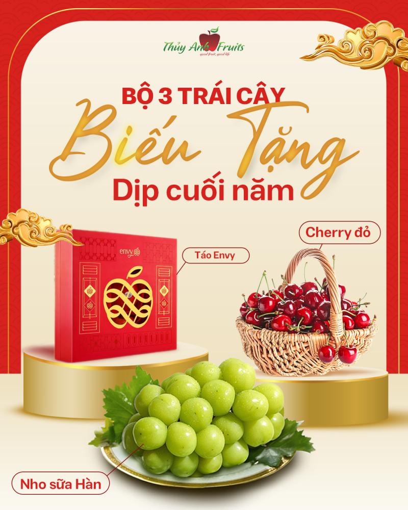 Lẵng hoa quả Thủy Anh Fruits