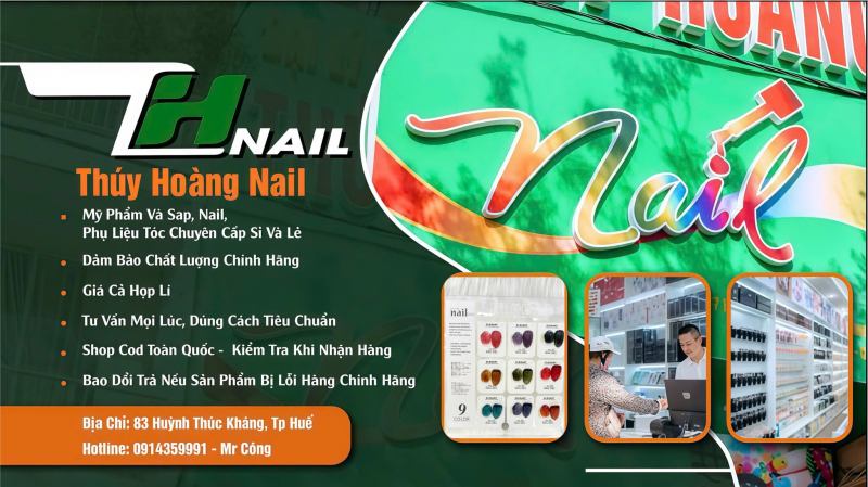 Thuý Hoàng Nail - Dụng cụ chăm sóc móng