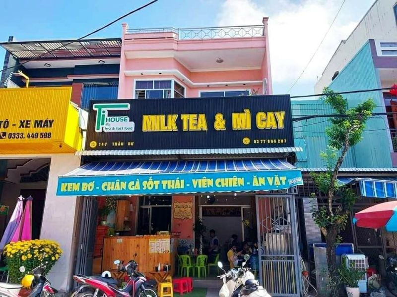 Ti House - Kem Bơ Tam Kỳ - Milk Tea.Mì Cay