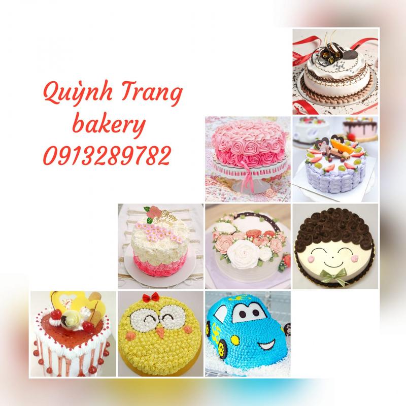 Sản phẩm bánh kem ở Tiện bánh sinh nhật Quỳnh Trang Bakery