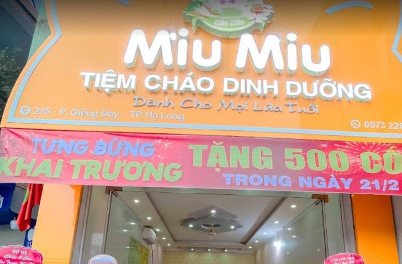 Tiệm Cháo Miu Miu