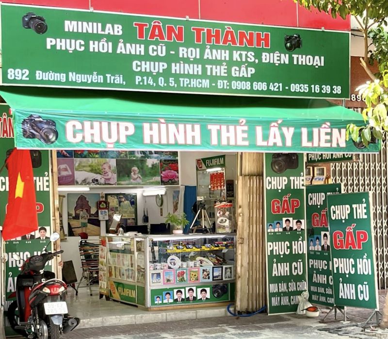 Tiệm Chụp hình thẻ Tân Thành